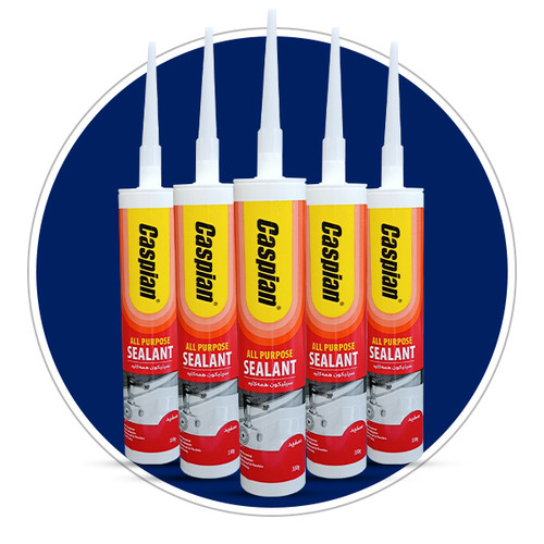 چسب آکواریوم کاسپین سفید