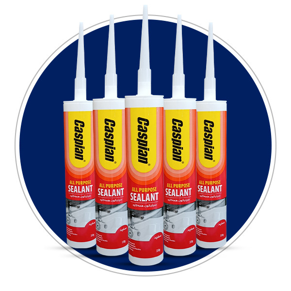 چسب آکواریوم کاسپین سفید